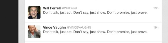 Inspirational zombie tweets. Free Will Now! Circa April 22, 2013