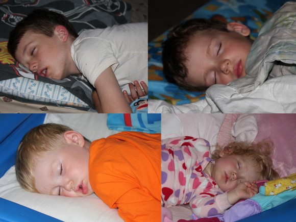 If only I could sleep as peacefully and soundly as my smalls!
