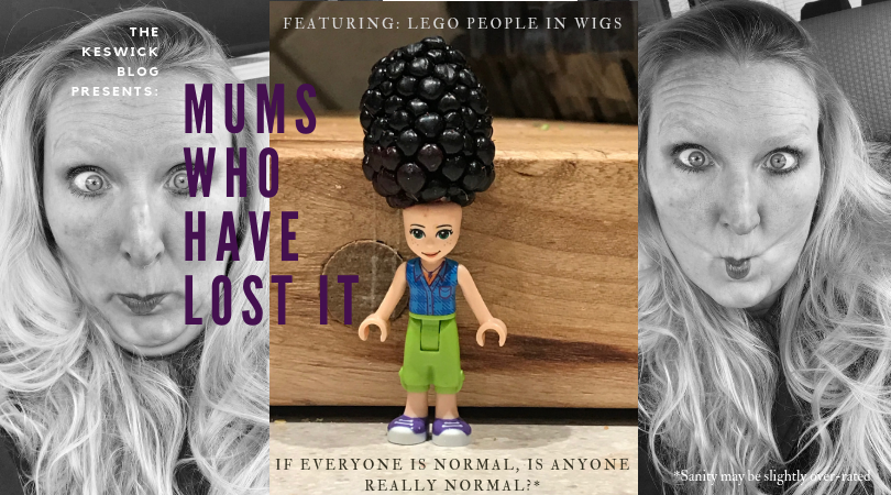 Mums Who Have Lost It Featuring Lego People in Berry Wigs