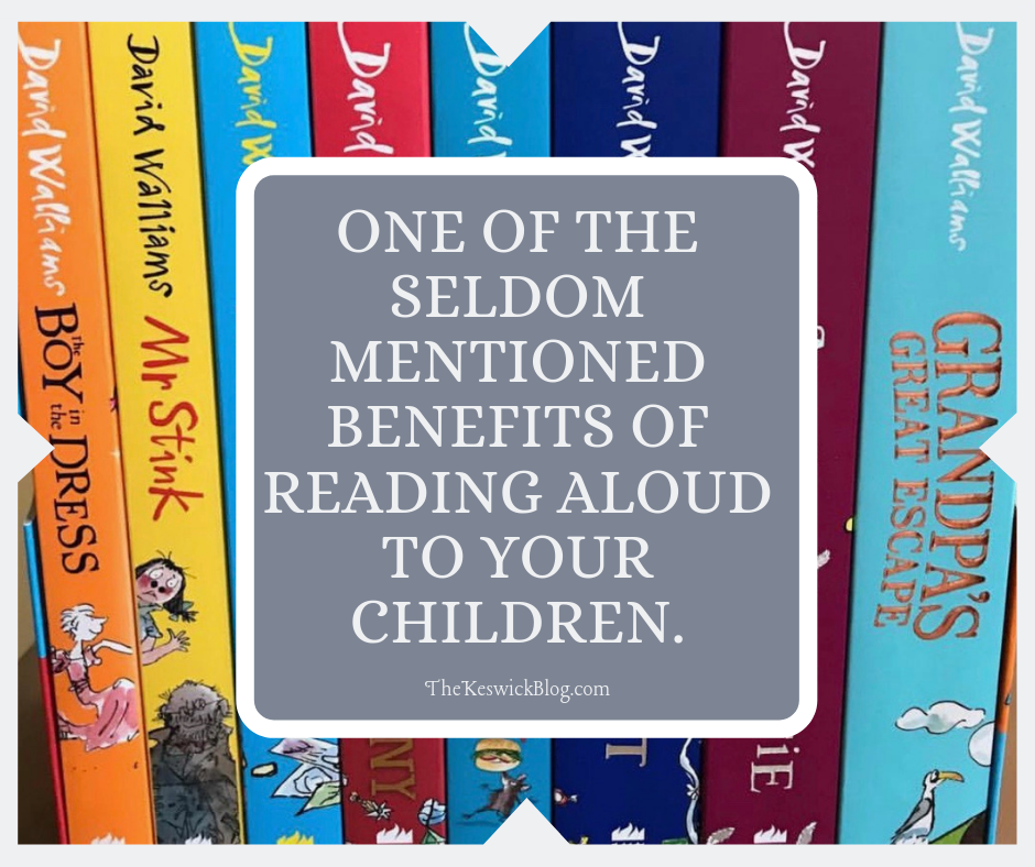 The hidden benefits of reading to and with your children, from birth thru adolescence.