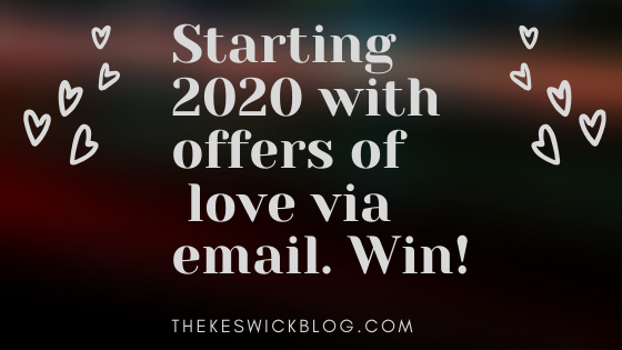 Starting 2020 with offers of love via email